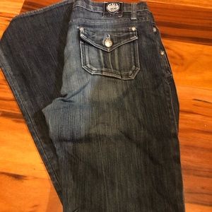 darker wash jeans, from rock republic size 30